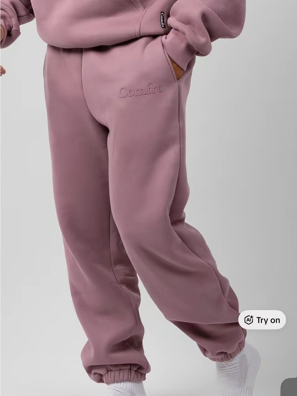 Unisex Comfrt Minaimalst Orchid Joggers